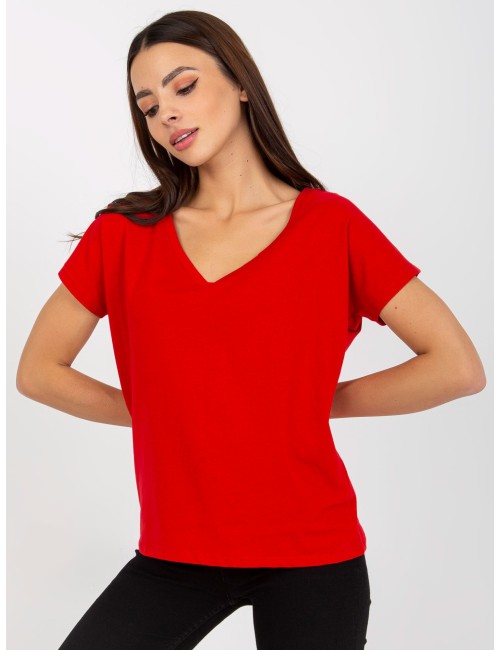 Damski t-shirt basic z bawełny