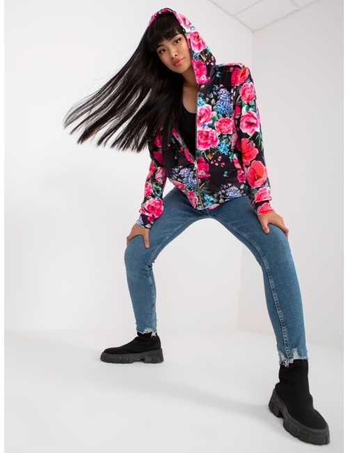 Rozpinana bluza w kwiaty RUE PARIS