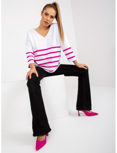 Bluzka basic w paski RUE PARIS