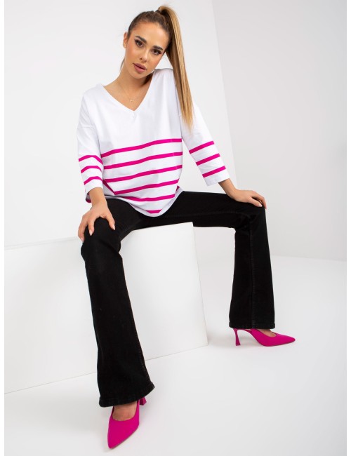 Bluzka basic w paski RUE PARIS
