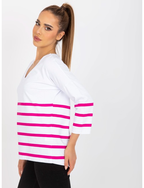 Bluzka basic w paski RUE PARIS