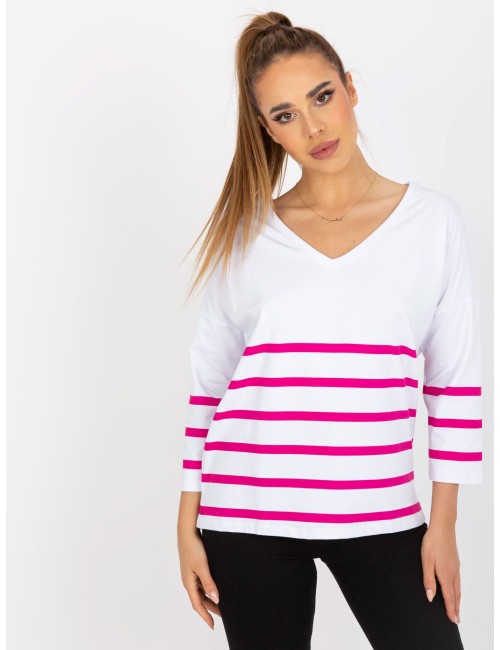 Bluzka basic w paski RUE PARIS
