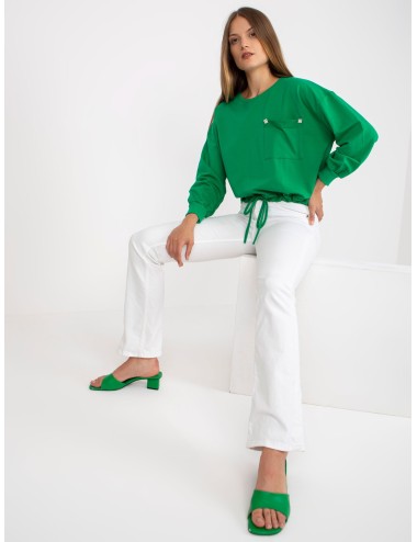 Bluza bez kaptura ze ściągaczem RUE PARIS