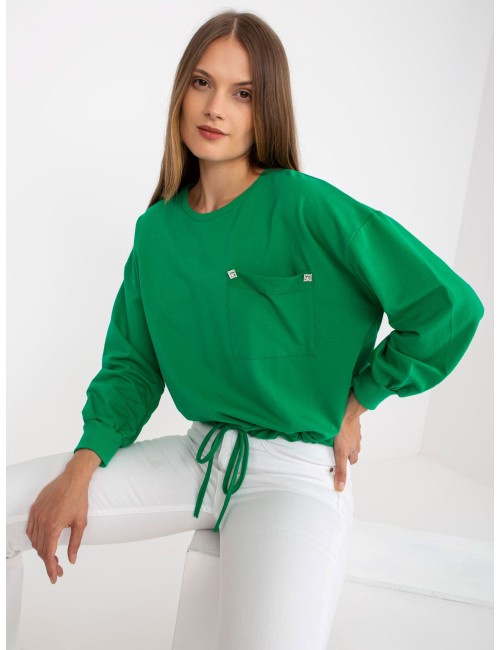 Bluza bez kaptura ze ściągaczem RUE PARIS