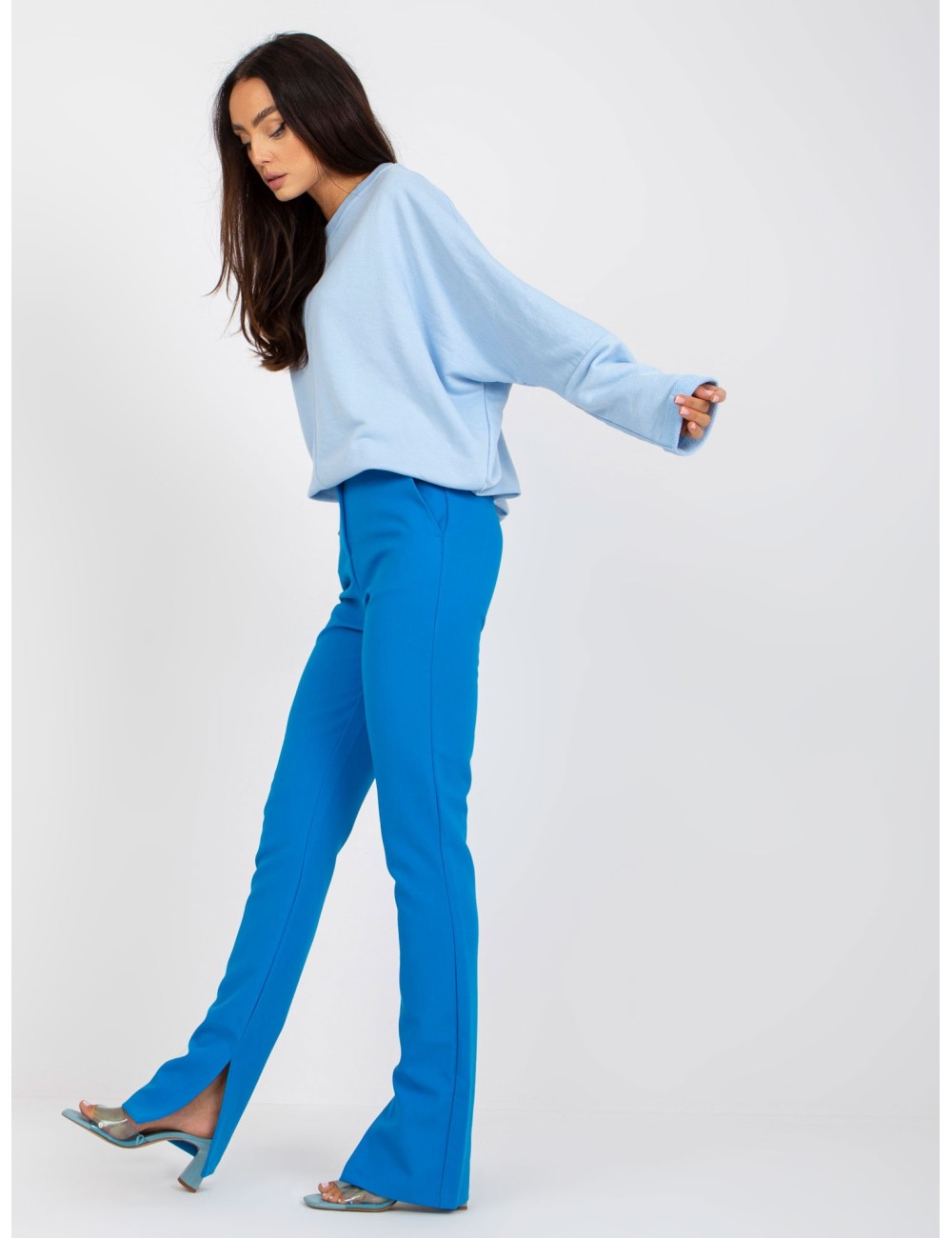 Damska bluza basic o kroju oversize RUE PARIS
