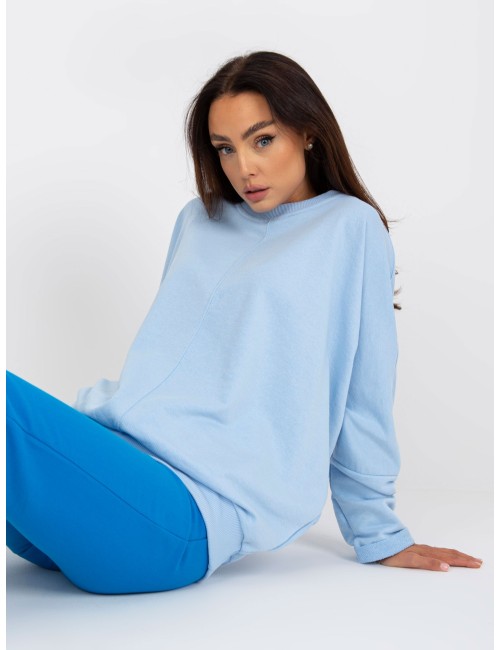Damska bluza basic o kroju oversize RUE PARIS