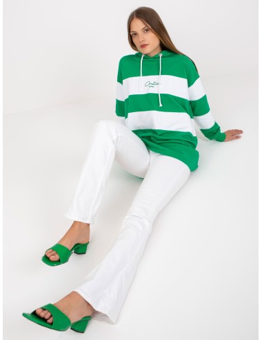 Bluza z kapturem bawełniana RUE PARIS