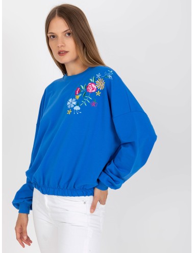 Bluza bez kaptura bawełniana RUE PARIS