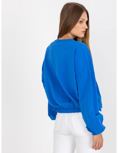 Bluza bez kaptura bawełniana RUE PARIS