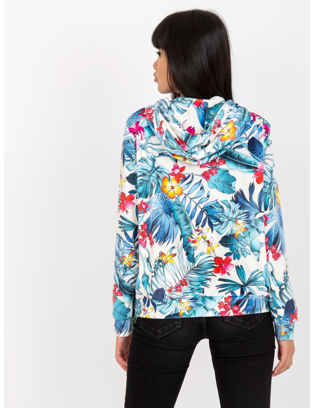 Rozpinana bluza z nadrukiem RUE PARIS