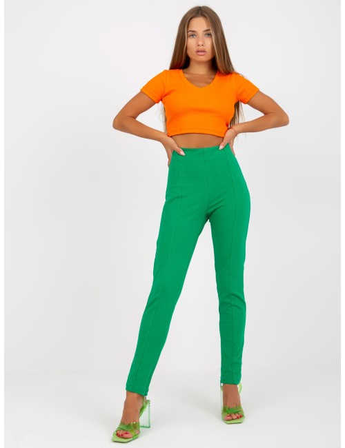 Legginsy basic z suwakami RUE PARIS