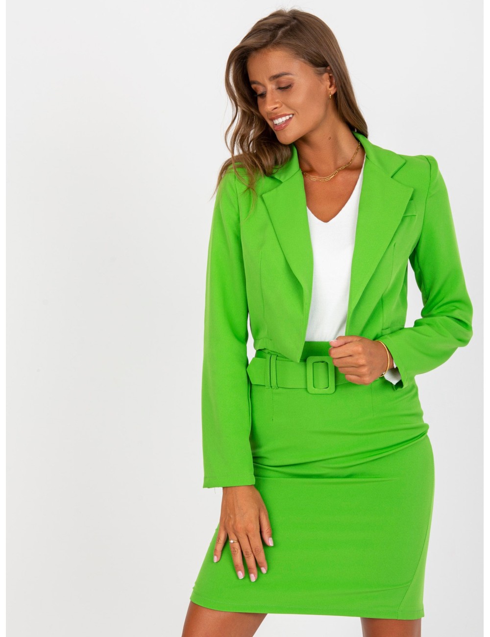 Krótka marynarka elegancka
