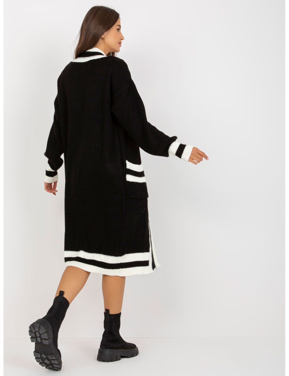 Długi kardigan oversize RUE PARIS