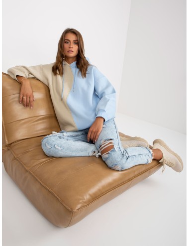 Bluza damska basic z kapturem RUE PARIS
