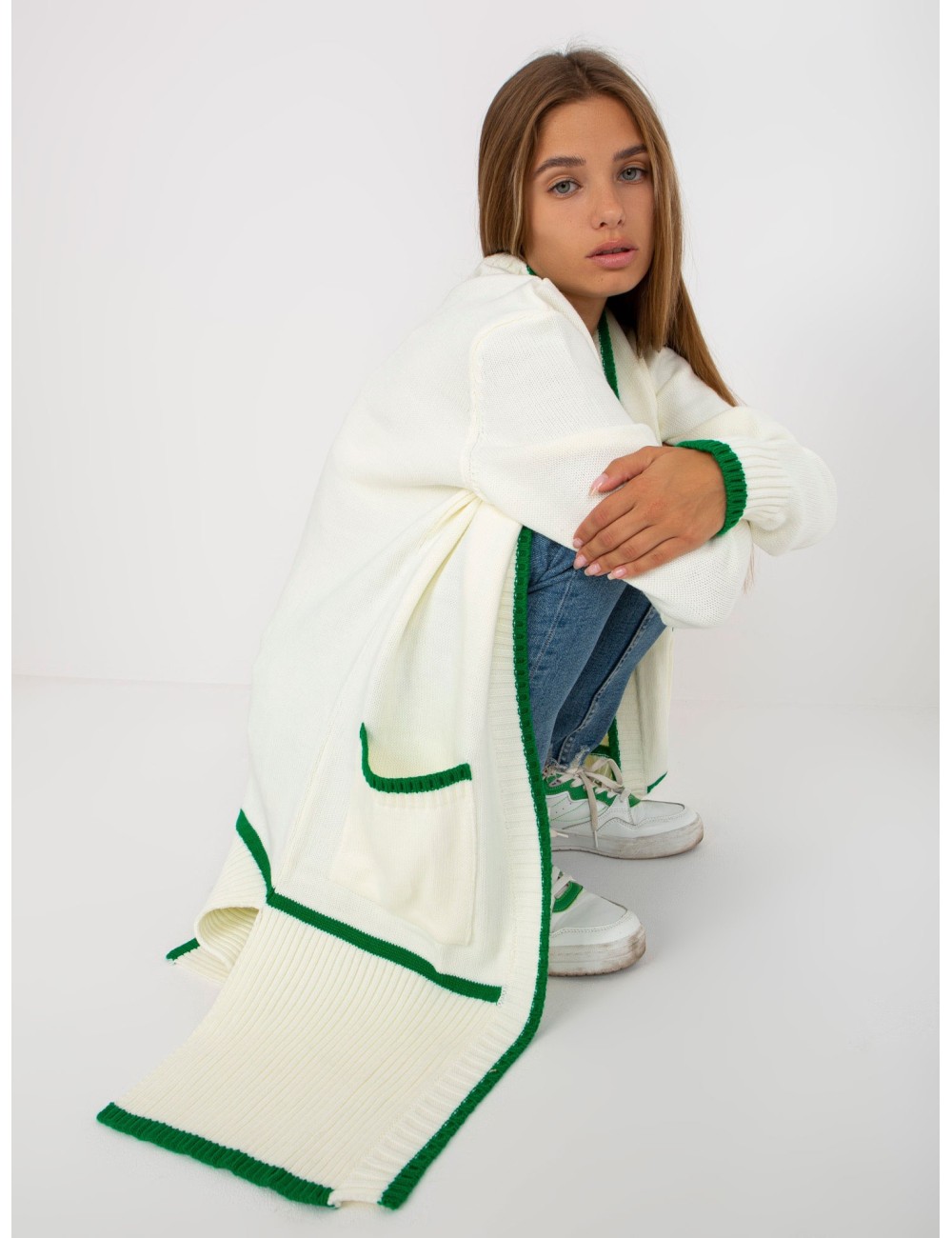 Damski kardigan oversize RUE PARIS