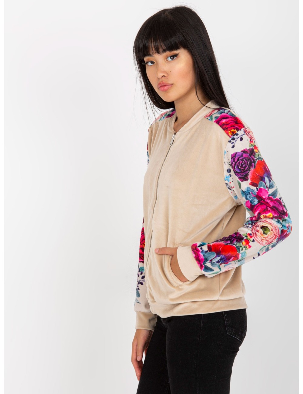 Damska bluza na suwak RUE PARIS