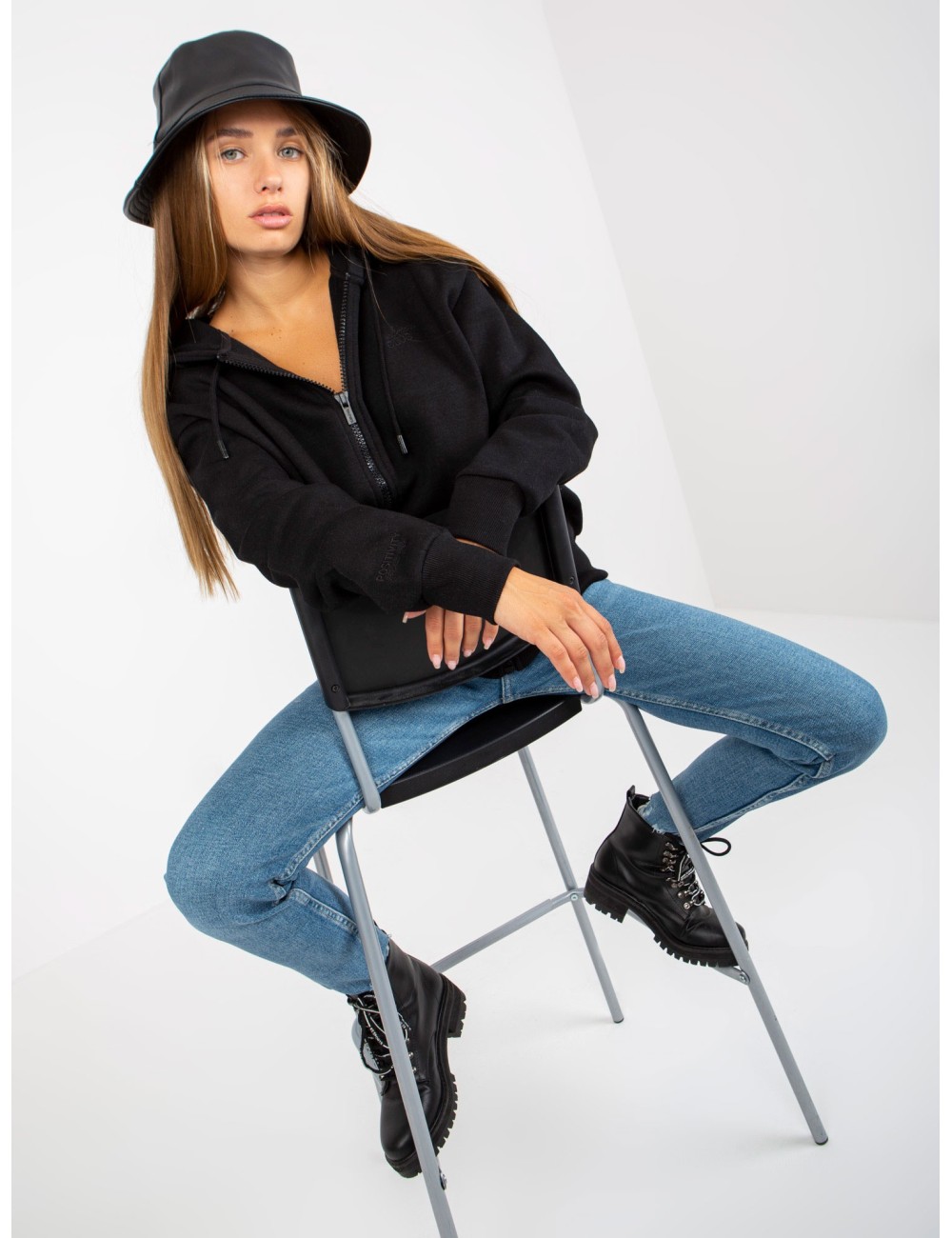 Dresowa bluza rozpinana z kieszeniami SUBLEVEL