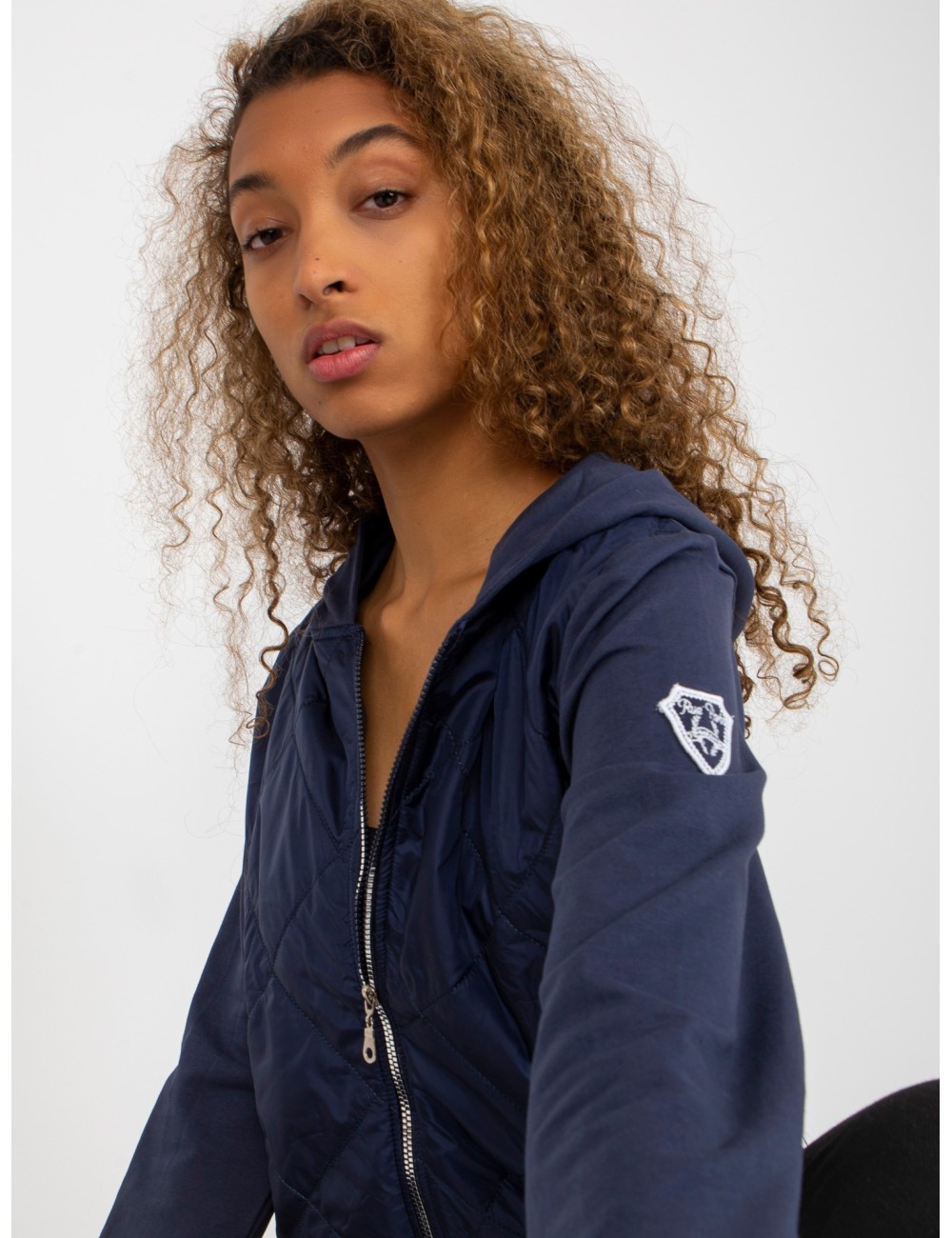 Damska bluza bomberka kapturem RUE PARIS