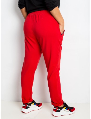 Bawełniane spodnie plus size
