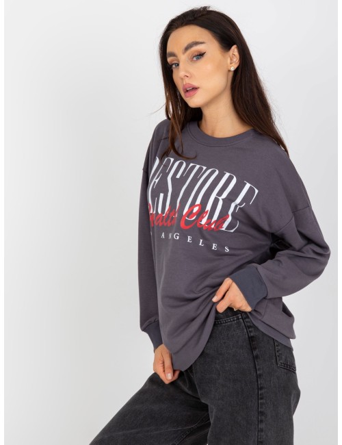 Bawełniana bluza z nadrukiem