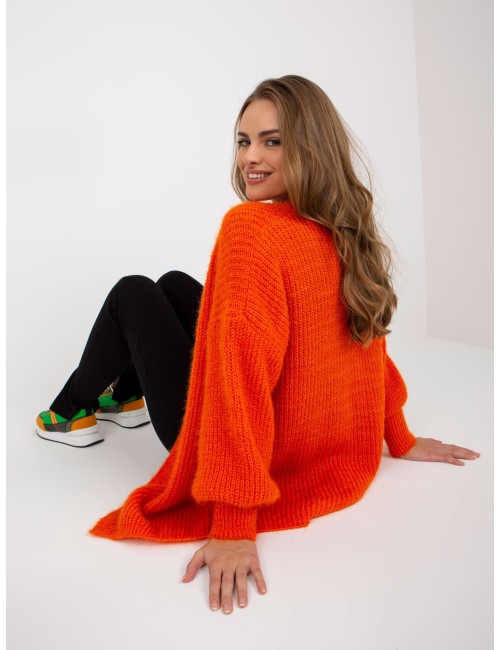 Fluffy kardigan o kroju oversize OCH BELLA