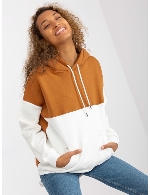 Dresowa bluza basic kangurka RUE PARIS