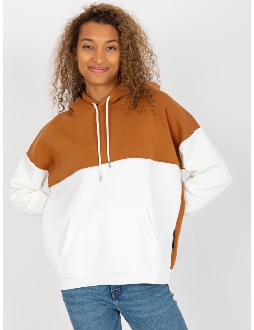Dresowa bluza basic kangurka RUE PARIS