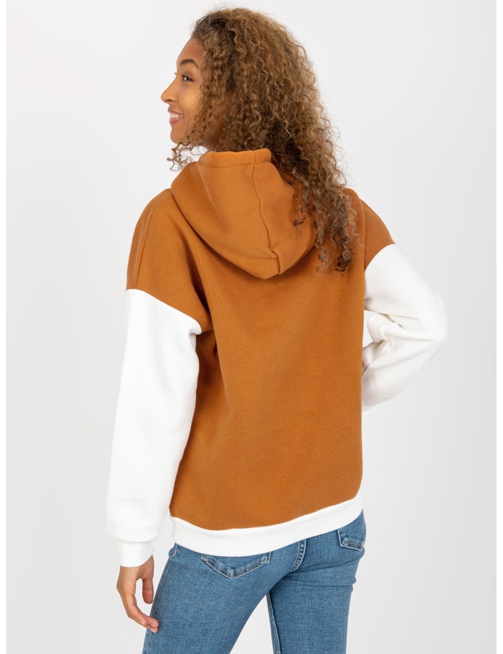 Dresowa bluza basic kangurka RUE PARIS