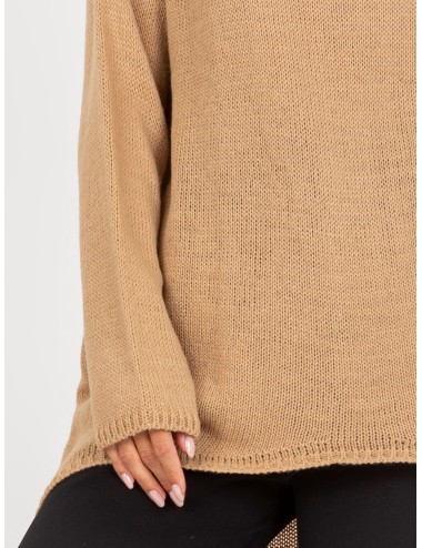 Sweter oversize z dłuższym tyłem OCH BELLA