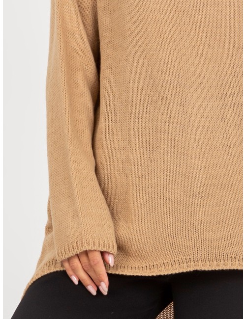Sweter oversize z dłuższym tyłem OCH BELLA