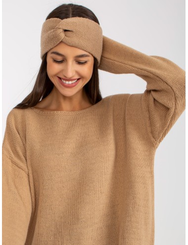 Sweter oversize z dłuższym tyłem OCH BELLA