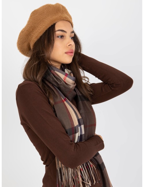 Damski beret zimowy