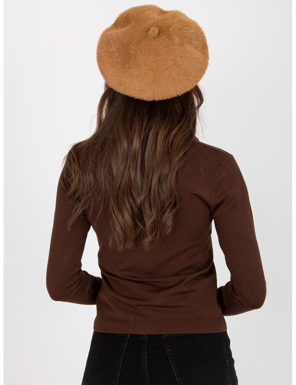 Damski beret zimowy
