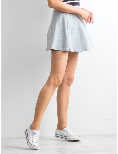 Spódnica mini rozkloszowana
