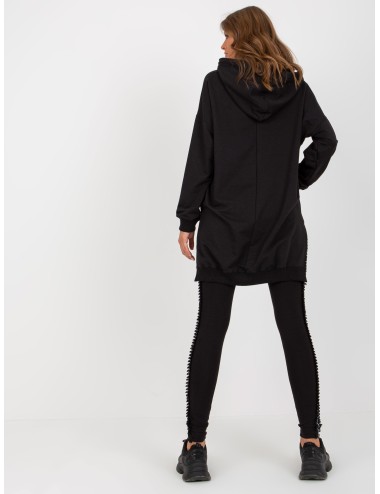 Legginsy na co dzień z napisami po bokach
