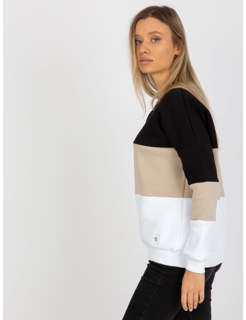 Dresowa bluza basic z dekoltem V