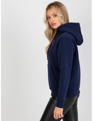 Dresowa bluza basic z kapturem RUE PARIS