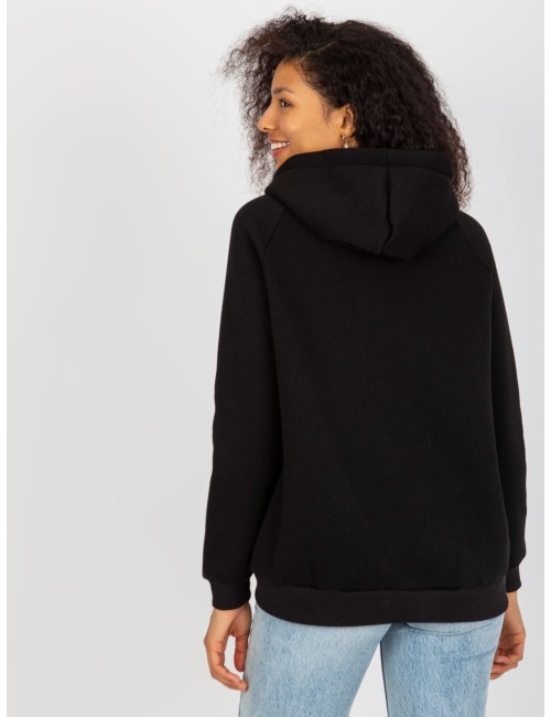 Dresowa bluza kangurka z troczkami OCH BELLA