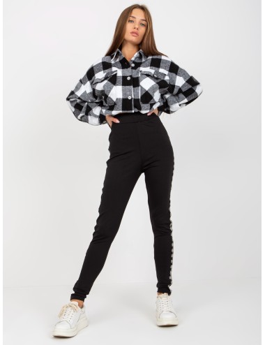 Damskie legginsy na co dzień high waist