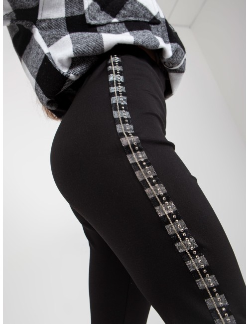 Damskie legginsy na co dzień high waist