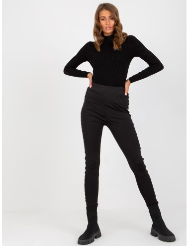 Damskie legginsy na co dzień high waist