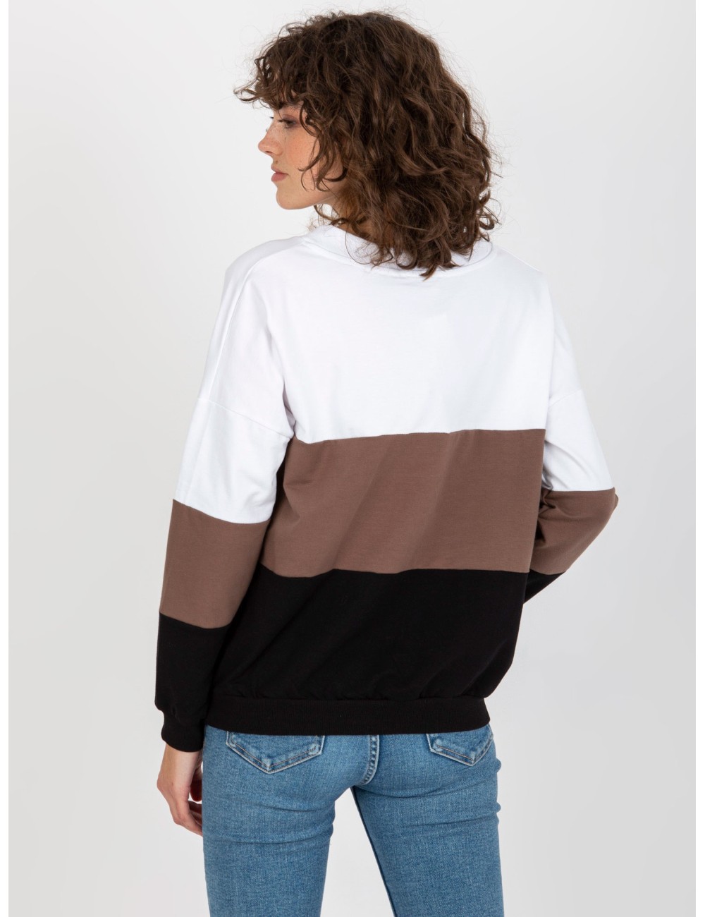Bluza basic bez kaptura RUE PARIS