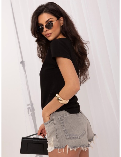 Bawełniany damski t-shirt basic