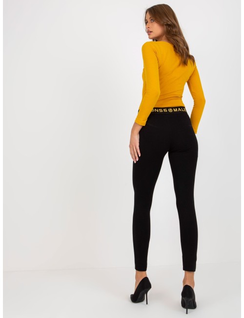 Legginsy na co dzień z gumką w pasie