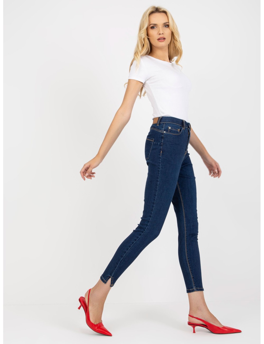 Spodnie jeansowe skinny STITCH & SOUL