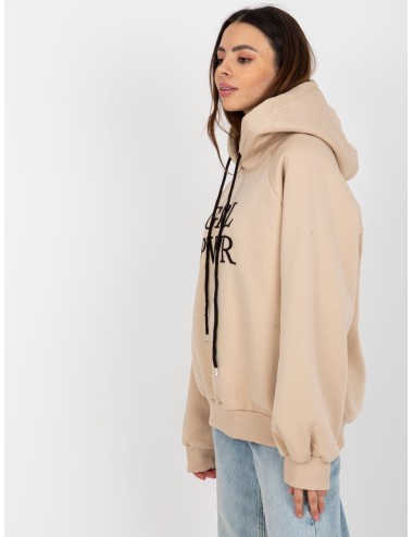 Ocieplana dresowa bluza z kapturem Debby