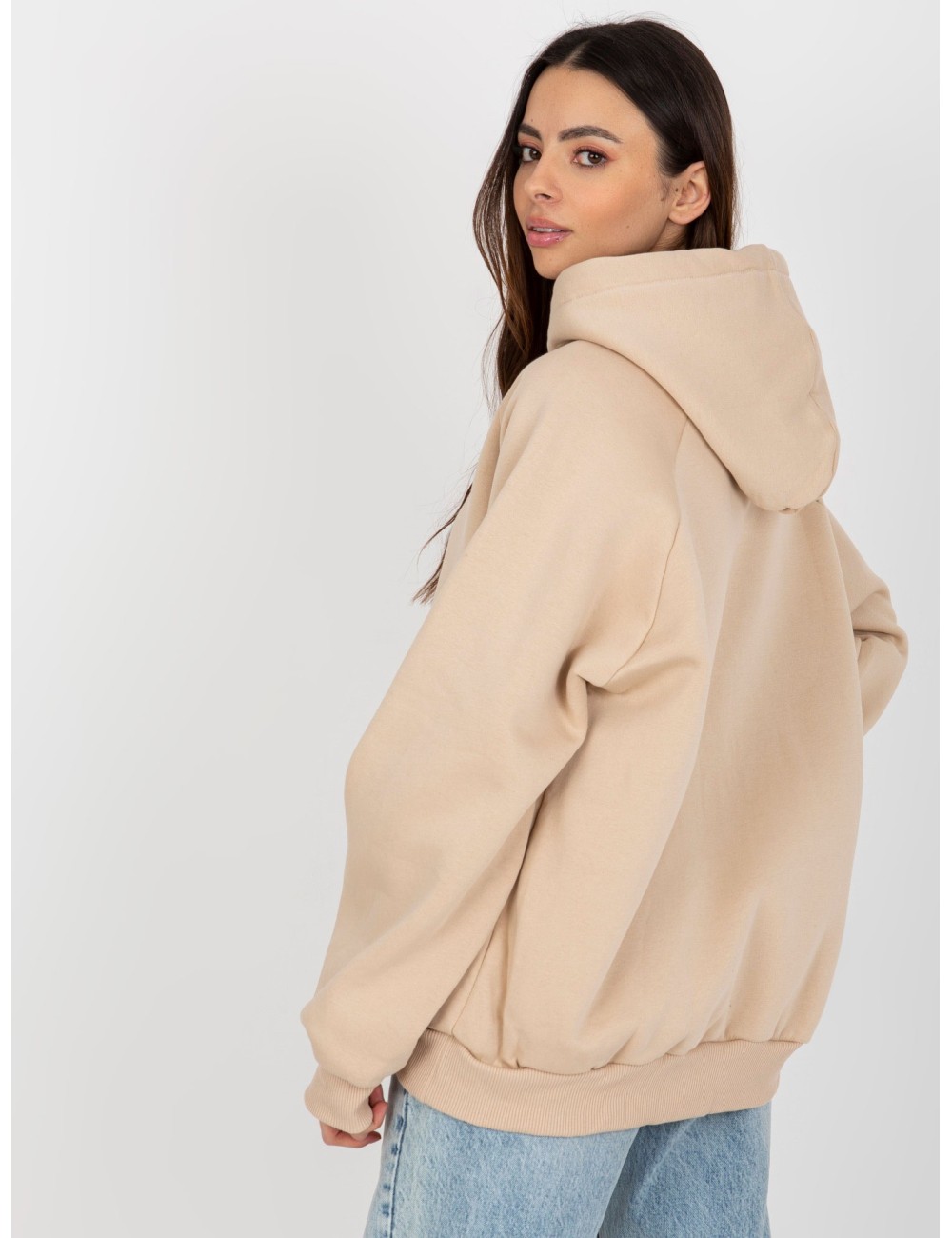 Ocieplana dresowa bluza z kapturem Debby