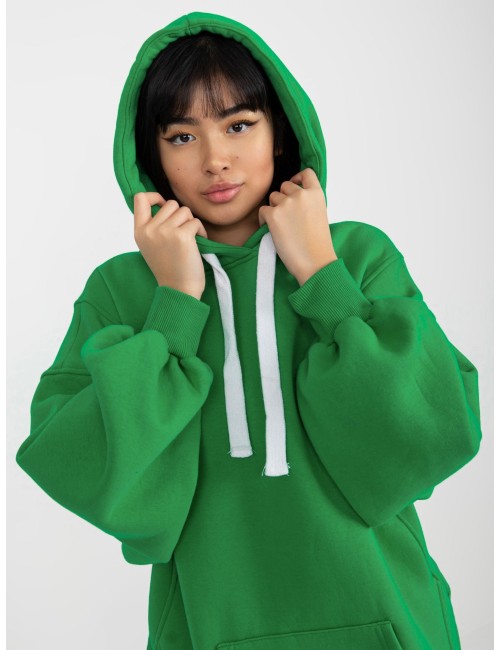 Dresowa długa bluza basic o kroju oversize