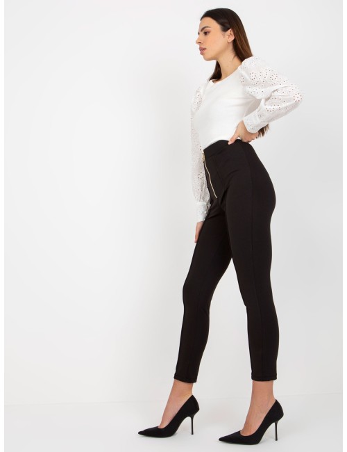 Legginsy eleganckie z zamkiem OCH BELLA