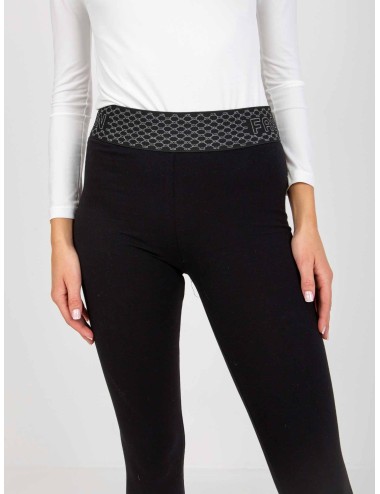Dopasowane legginsy na co dzień z bawełny
